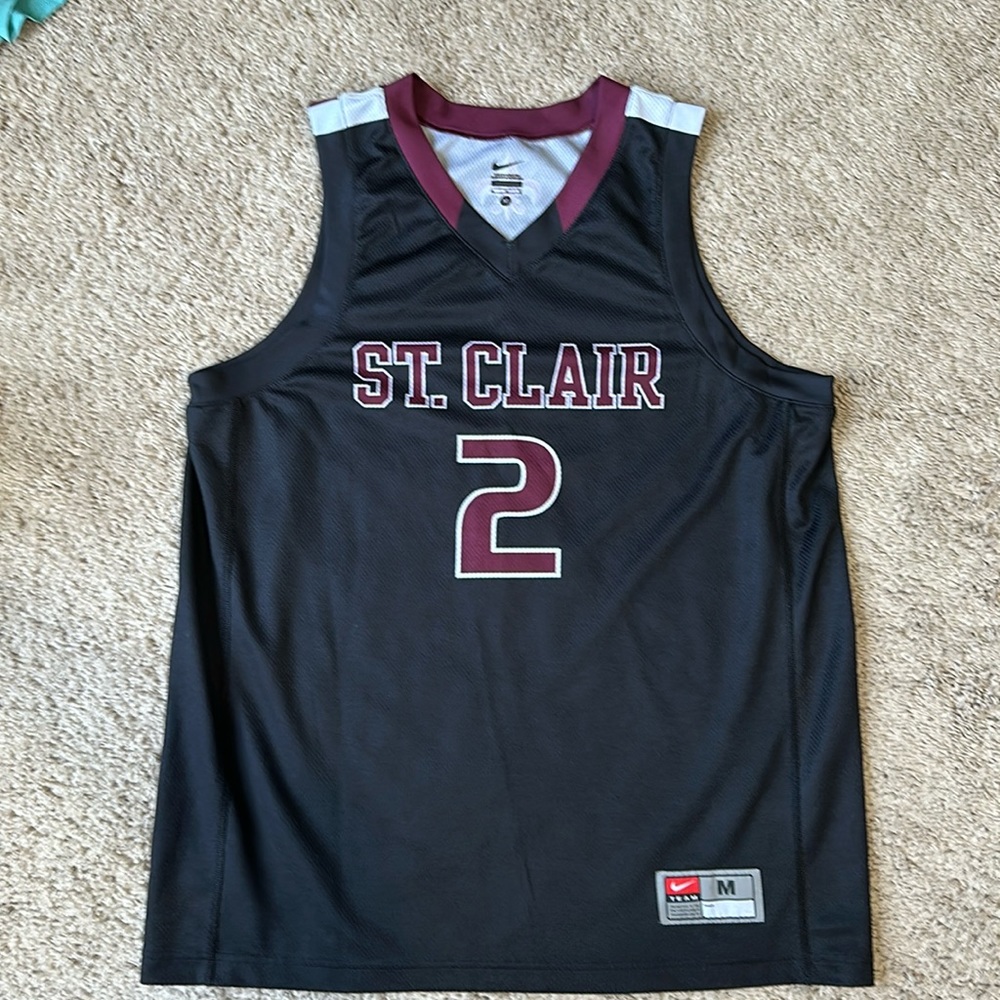 Nike ST. CLAIR Basketball Jersey #2 size M